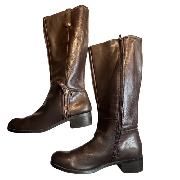 Guess Brown Riding Boots Sz 9M - Picture 3 of 7